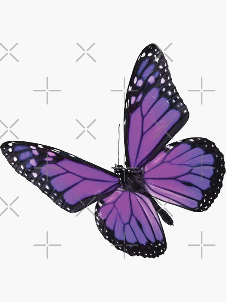 Purple Butterfly | Sticker