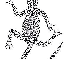 Goanna: Drawing | Redbubble