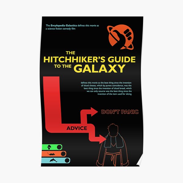 The Hitchhiker's Guide to the Galaxy Poster
