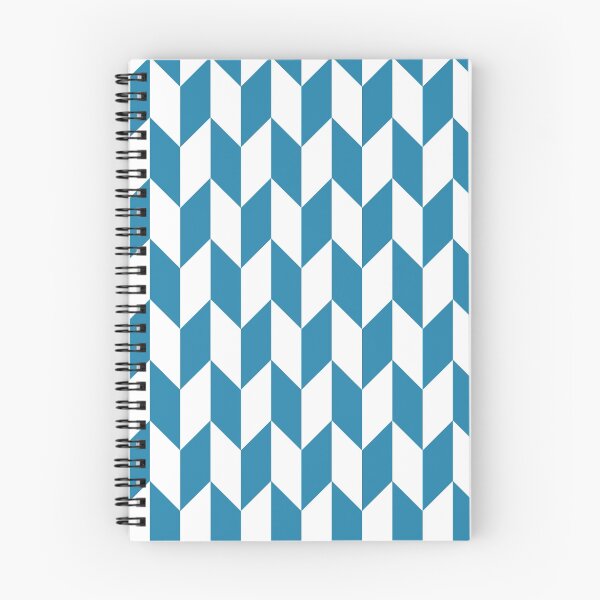 Item preview, Blue Thick Offset Chevrons designed and sold by ImageNugget.