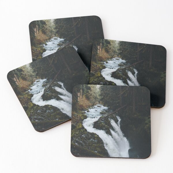 Item preview, forest waterfall designed and sold by bellehibou.