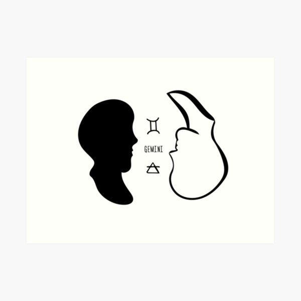 That's So Gemini! Art Print