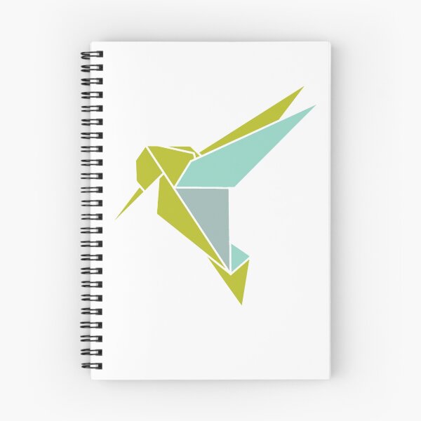 Item preview, Origami Hummingbird Illustration designed and sold by Craig McEwan.