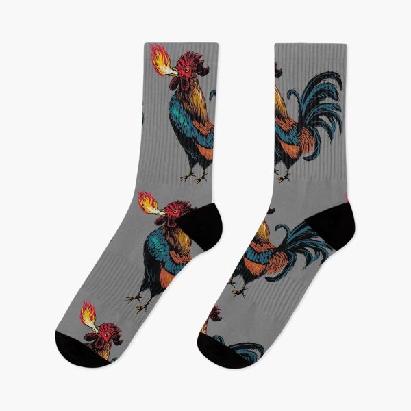 Item preview, Fire-Breathing Rooster designed and sold by Cori Redford.