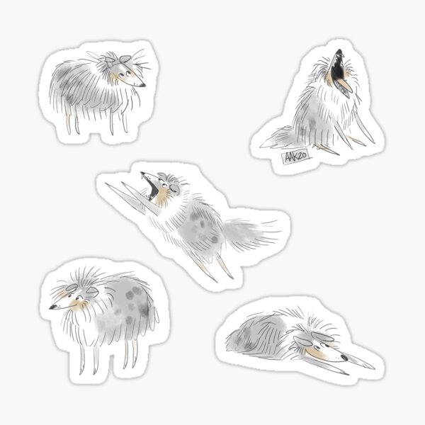 Finnegan the Sheltie Sticker