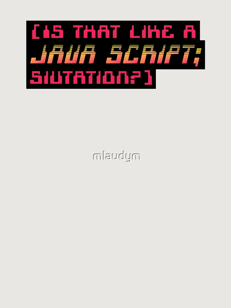 Thumbnail 6 of 6, Premium Oversized Sweatshirt, Java Script Situation designed and sold by mlaudym.