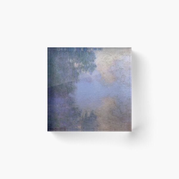 Aperçu de l'œuvre Matin sur la Seine près de Giverny par Claude Monet créée et vendue par digitalvintage.
