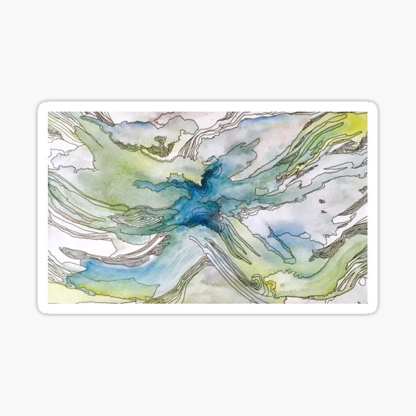 Cambrian Explosion I Sticker