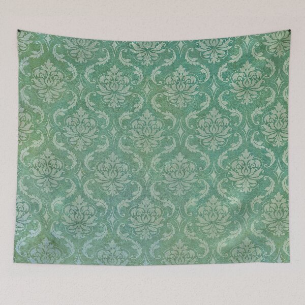 Item preview, Grungy Sage Green Wallpaper Artwork / Faded Grandeur  designed and sold by FuzzyHoney.