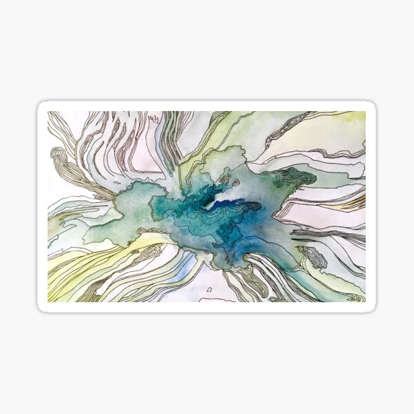 Cambrian Explosion III Sticker