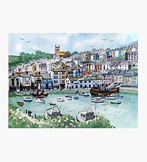 "In with the Catch" - Brixham, Devon Photographic Print