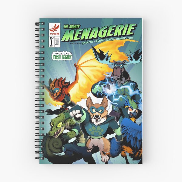 Item preview, The Mighty Menagerie designed and sold by weremagnus.