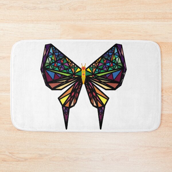 Item preview, Geometric Butterfly Hand Drawn Art  designed and sold by fashopera.