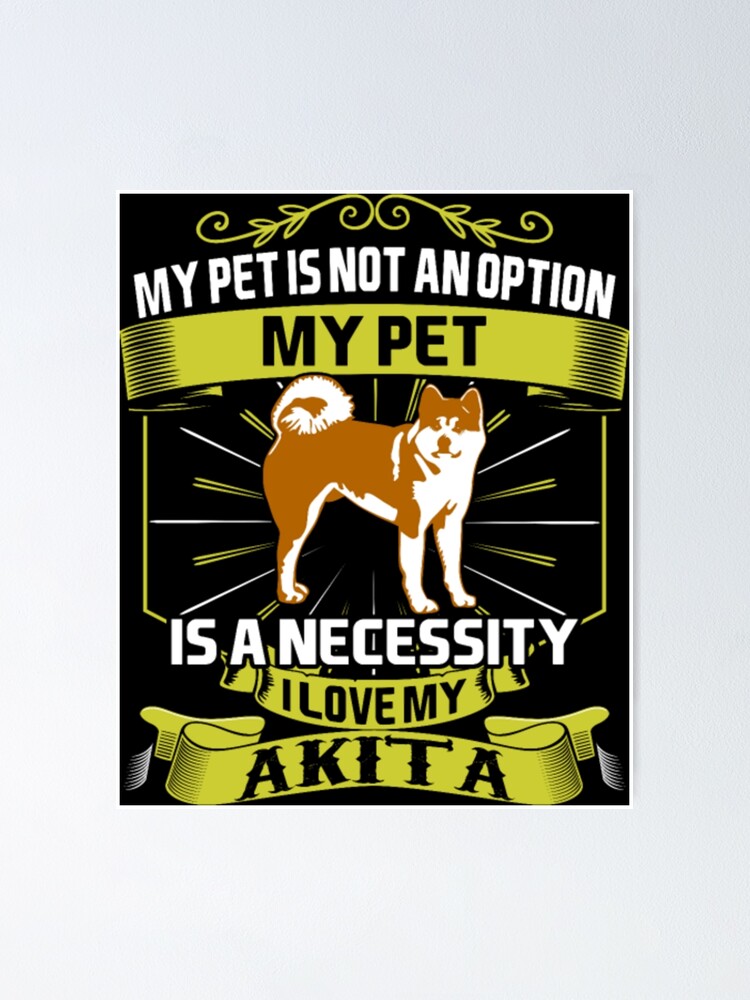 i love my akita