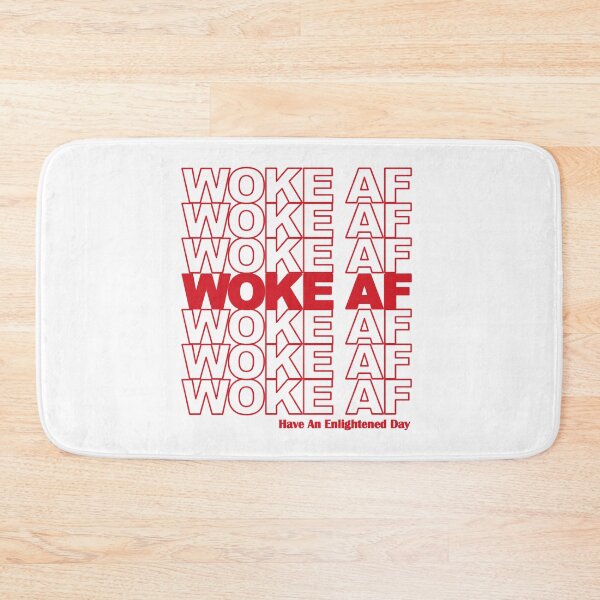 Item preview, Woke AF - Funny Spiritual Design designed and sold by NirvanaxStudio.