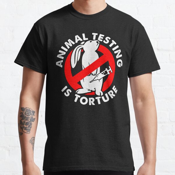 Stop animal testing activism and liberation Classic T-Shirt