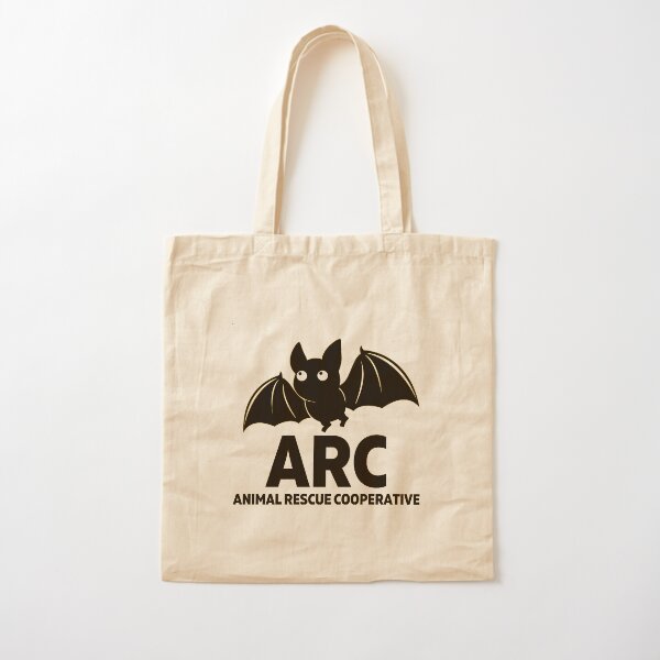 Norm the bat! ARC's batticus mascot Cotton Tote Bag