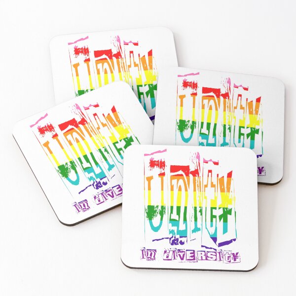Item preview, Unity in Diversity Gay Pride Rainbow Colors designed and sold by URSparklingShop.