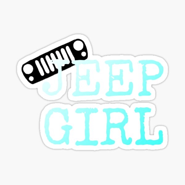 Jeep Girl Stickers Redbubble