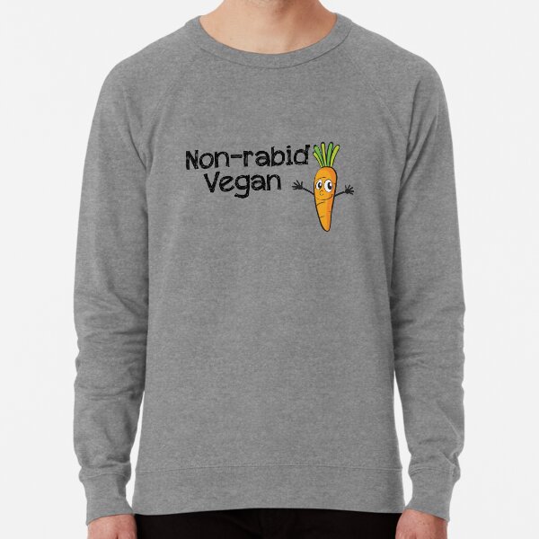 Non-rabid Vegan Lightweight Sweatshirt