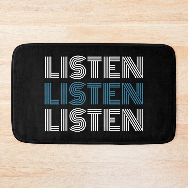 Item preview, Listen designed and sold by boohenterprise.