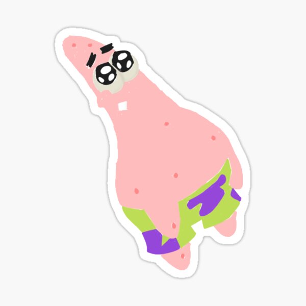 Patrick Sticker For Sale By Vpittore Redbubble