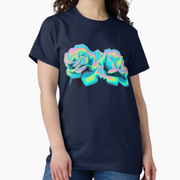 Aqua Rose Classic T-Shirt