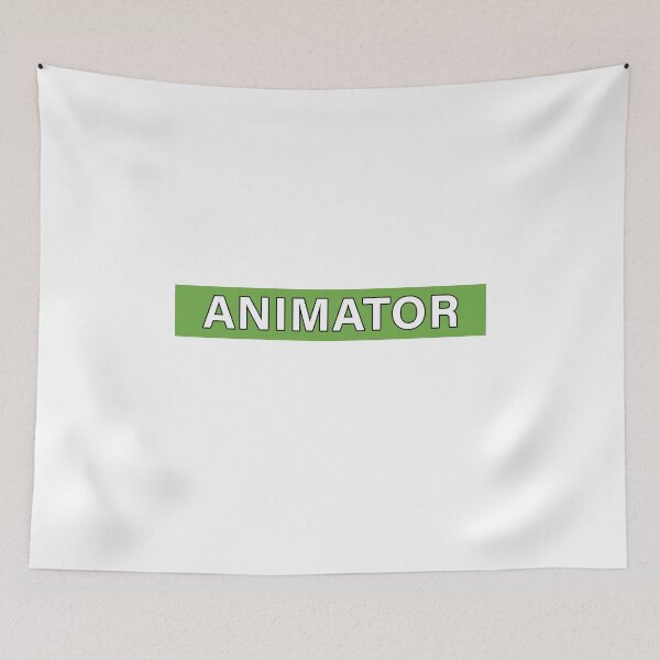 Item preview, Animator designed and sold by wearwordz.