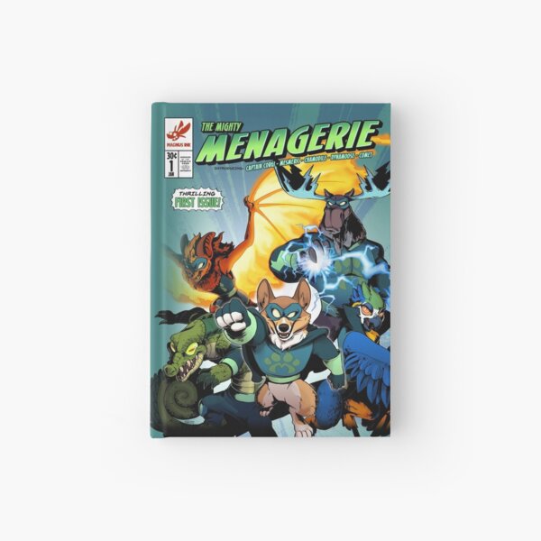 The Mighty Menagerie Hardcover Journal