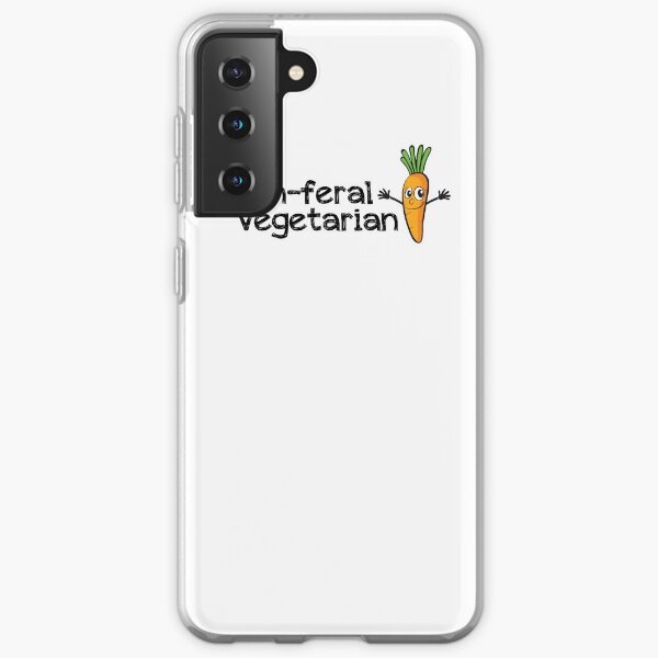 Non-feral Vegetarian Samsung Galaxy Soft Case