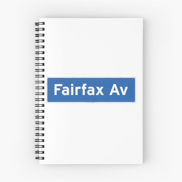 Item preview, Fairfax Avenue Los Angeles Street Sign designed and sold by trqffic.