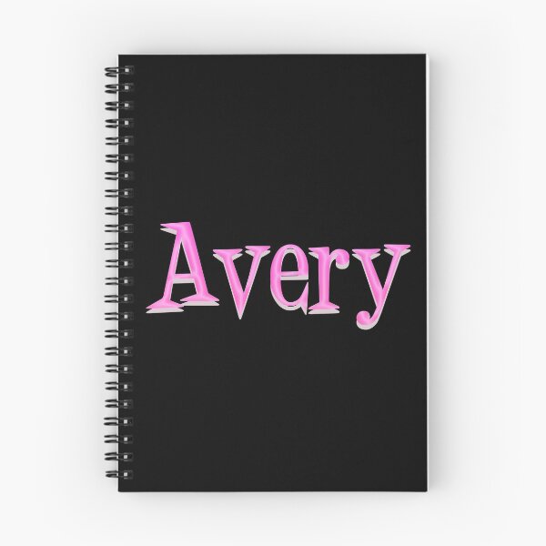 Item preview, Girl Name Avery in Cartoon Style designed and sold by Space-Bug.