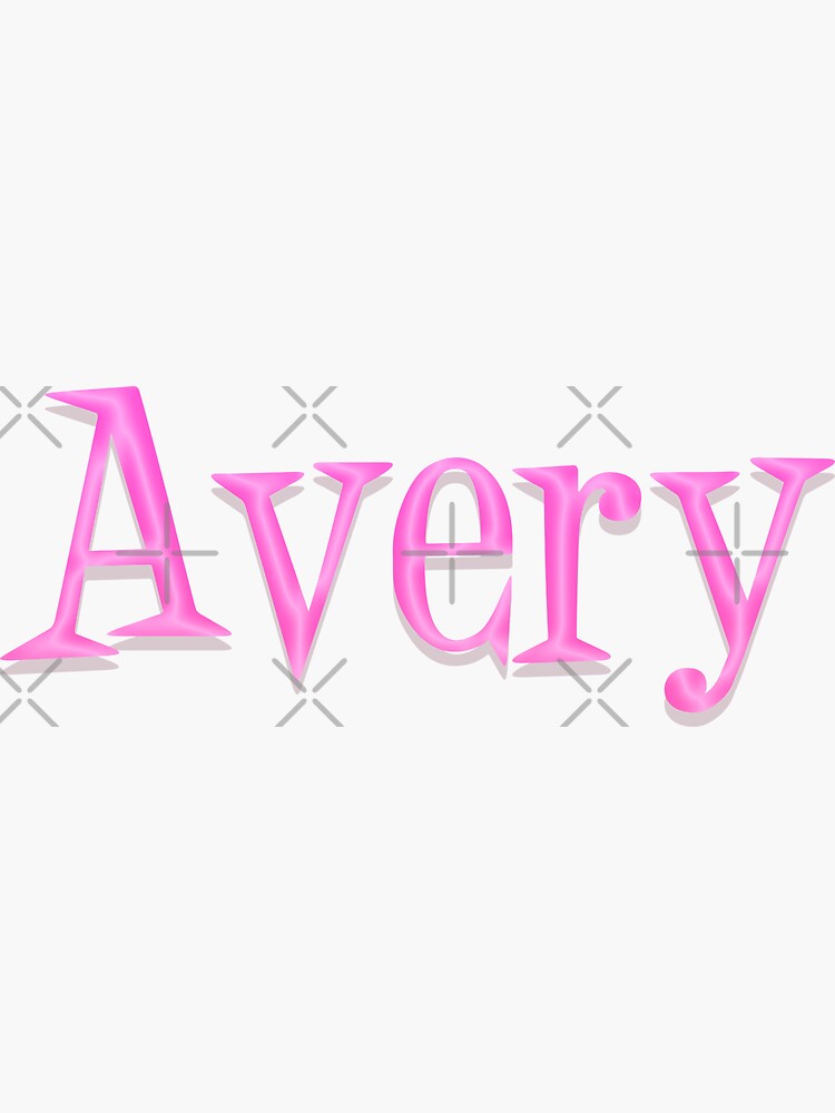 girl-name-avery-in-cartoon-style-sticker-for-sale-by-space-bug