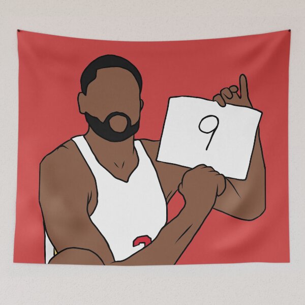 Item preview, Dwyane Wade Gives It A 9 designed and sold by RatTrapTees.