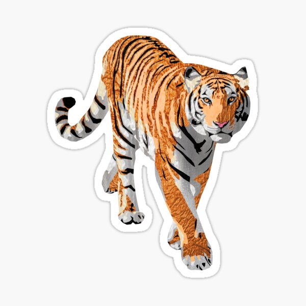 Tiger - Laudea Martin Sticker