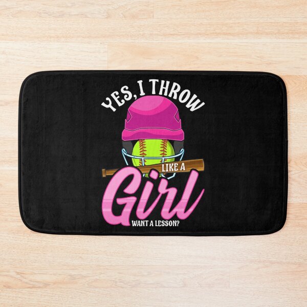 Item preview, Funny Yes, I Throw Like a Girl Want a Lesson? designed and sold by perfectpresents.