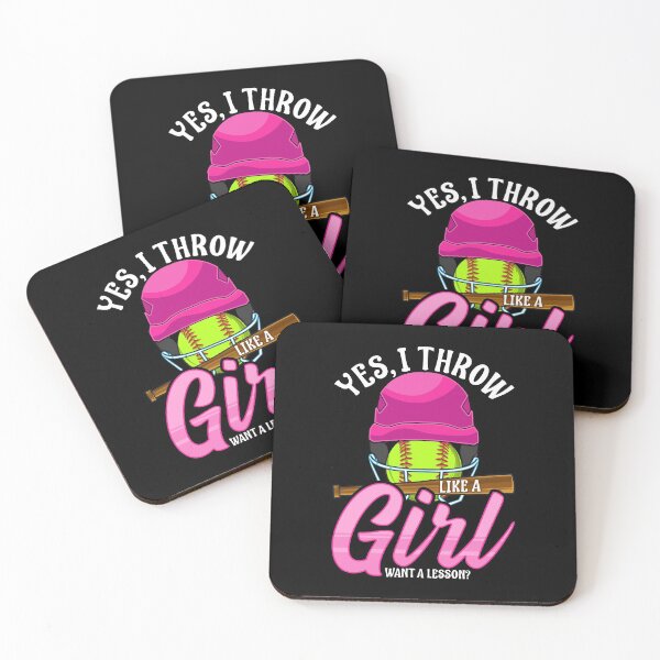 Item preview, Funny Yes, I Throw Like a Girl Want a Lesson? designed and sold by perfectpresents.