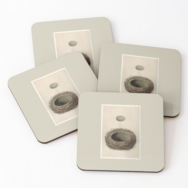 Item preview, Antique Birds Nest & Egg Print designed and sold by FuzzyHoney.