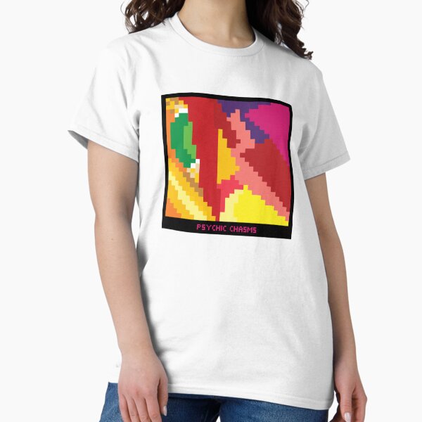 Item preview, Pixelated psychic chasms album cover (with text) designed and sold by Freaking-alyson.