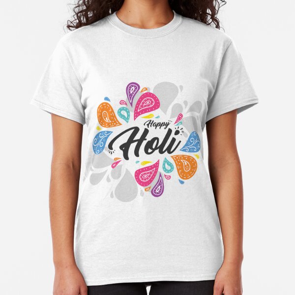 happy holi t shirts