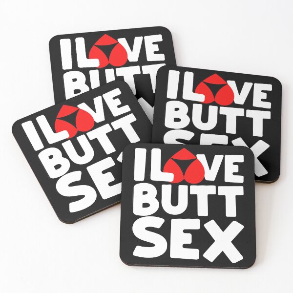 Item preview, I Love Butt Sex Buttsex Anal Sex Lover Gift designed and sold by wrestletoys.