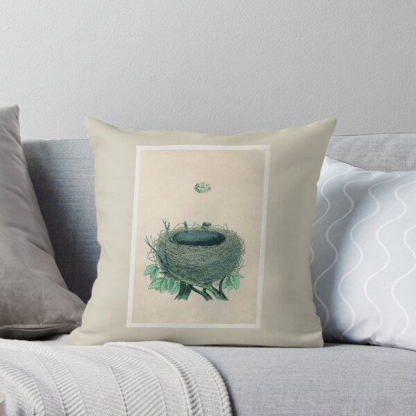 Item preview, Antique Bird Egg and Nest Print  designed and sold by FuzzyHoney.