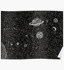 Black Space Poster