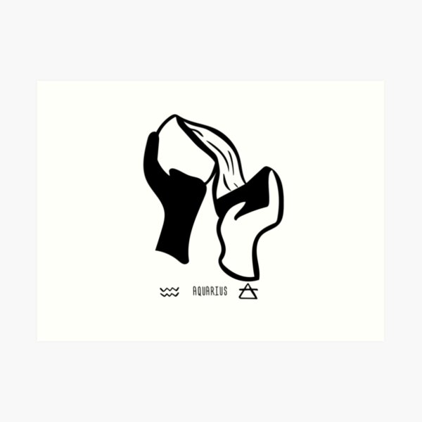 That's So Aquarius! Art Print