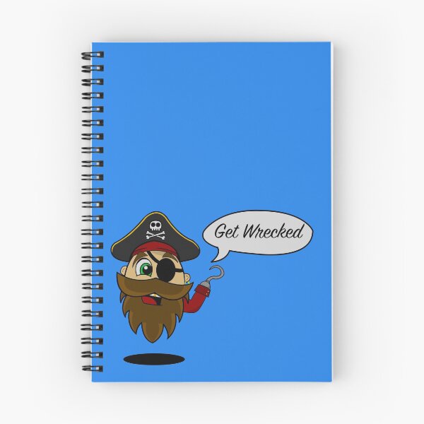 Item preview, EGGZ - Pirate Captain 'Get Wrecked' designed and sold by Point of View.