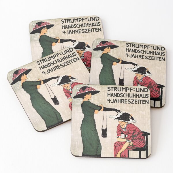Artikelvorschau, STRUMPF UND HANDSCHUHHAUS 1912 vom Plakatkünstler Burkhard Mangold entworfen und verkauft von retroposters.