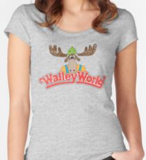 Walley World - Vintage Women's Fitted Scoop T-Shirt