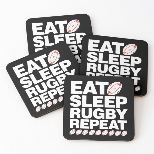Item preview, Eat Sleep Rugby Repeat designed and sold by elhefe.