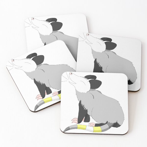 Item preview, Pride Possum- Demigender designed and sold by Jackpaw.
