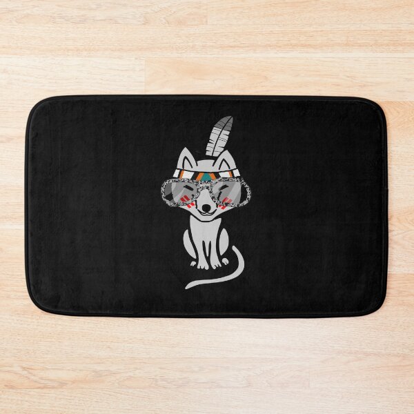 Item preview, Little wolf with glasses designed and sold by E1evant.